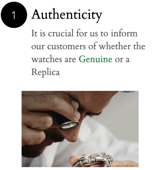 authenticity